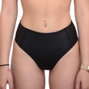 Hoaka black leather BOTTOMS ONLY!